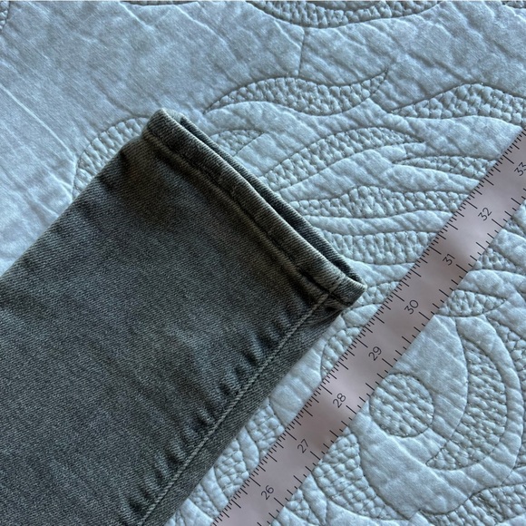 RRL - Ralph Lauren - Stretch High Skinny Jeans - Distressed Grey Wash - Picture 13 of 13